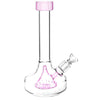 CaliConnected Wide Base Beaker Bong Pink