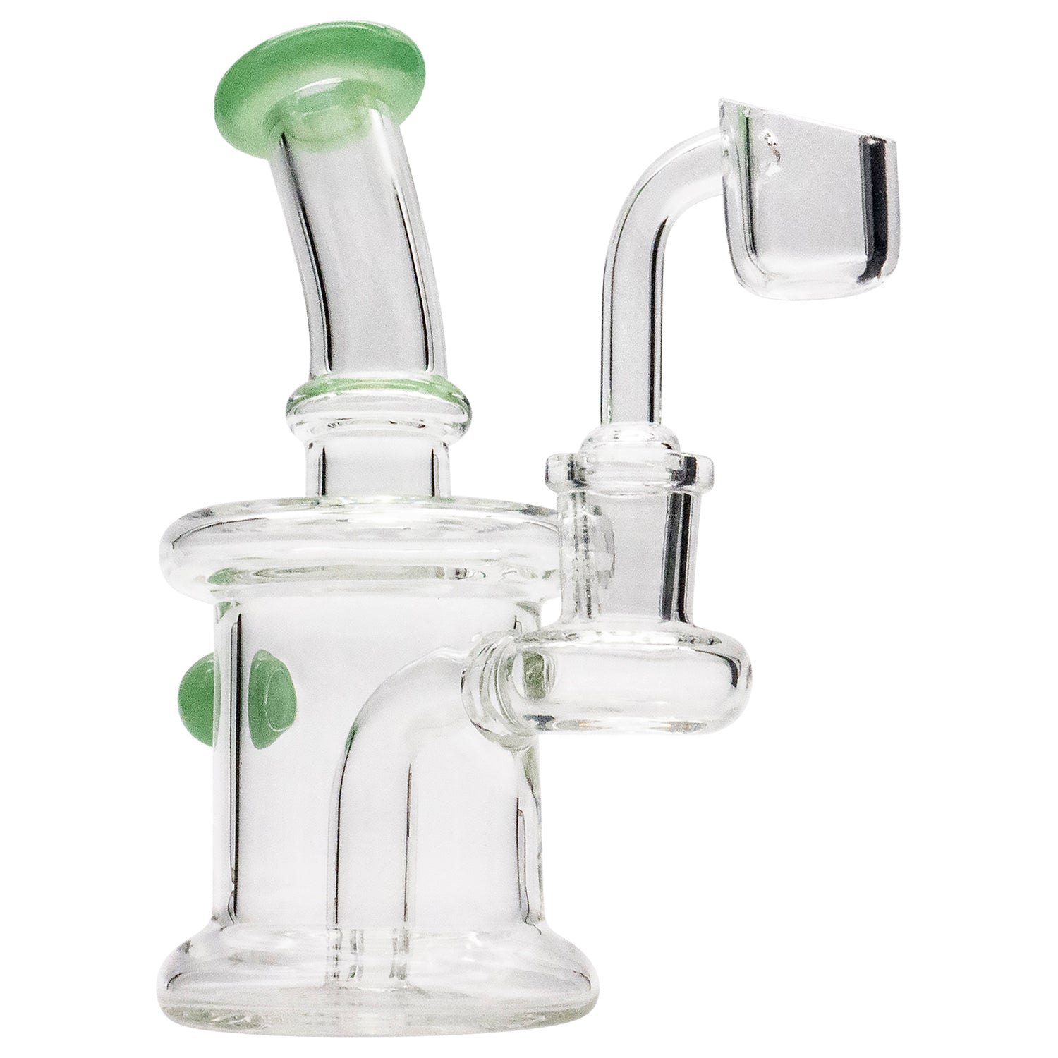 Mission Dispensary 5.5” Barrel Dab Rig by Mission Dispensary | Mission Dispensary