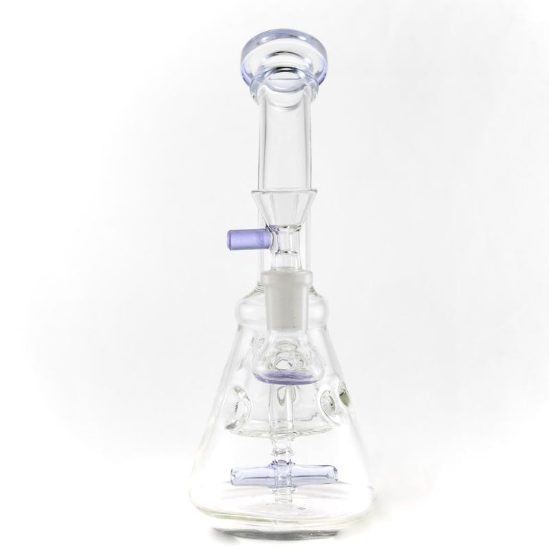 CaliConnected Mini Beaker Bong w. Helicopter Perc 🚁 