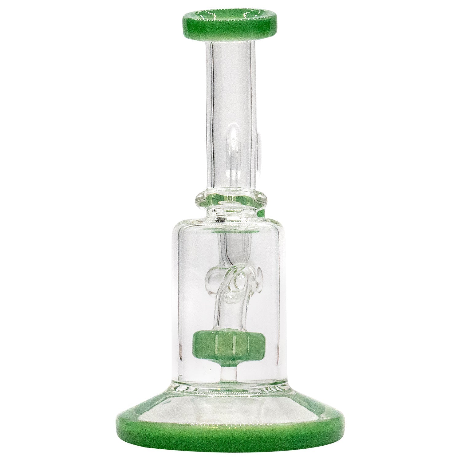 Mission Dispensary 6.5” Showerhead Perc Mini Rig by Mission Dispensary | Mission Dispensary