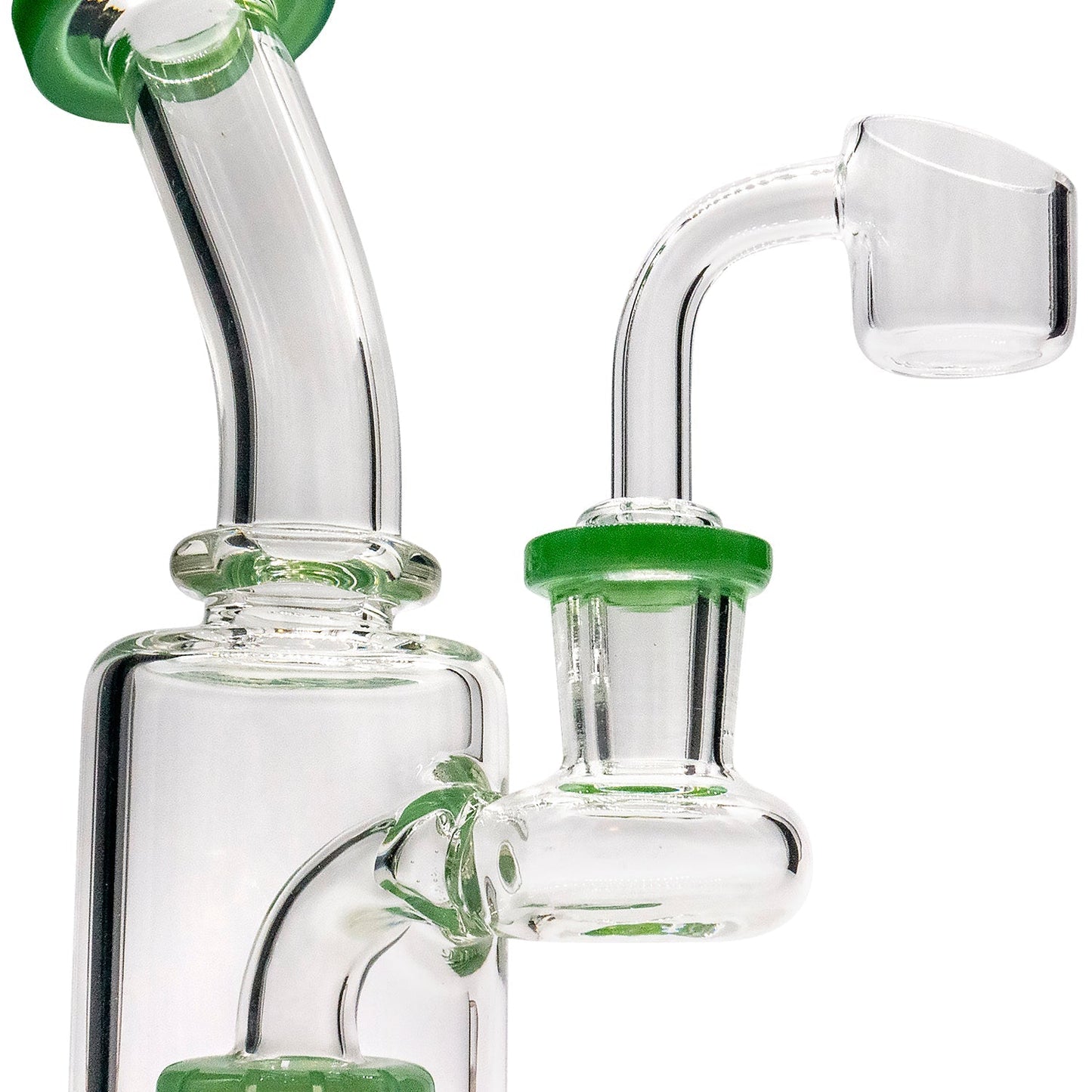 Mission Dispensary 6.5” Showerhead Perc Mini Rig by Mission Dispensary | Mission Dispensary