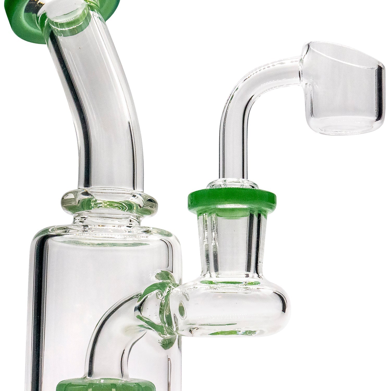 Mission Dispensary 6.5” Showerhead Perc Mini Rig by Mission Dispensary | Mission Dispensary