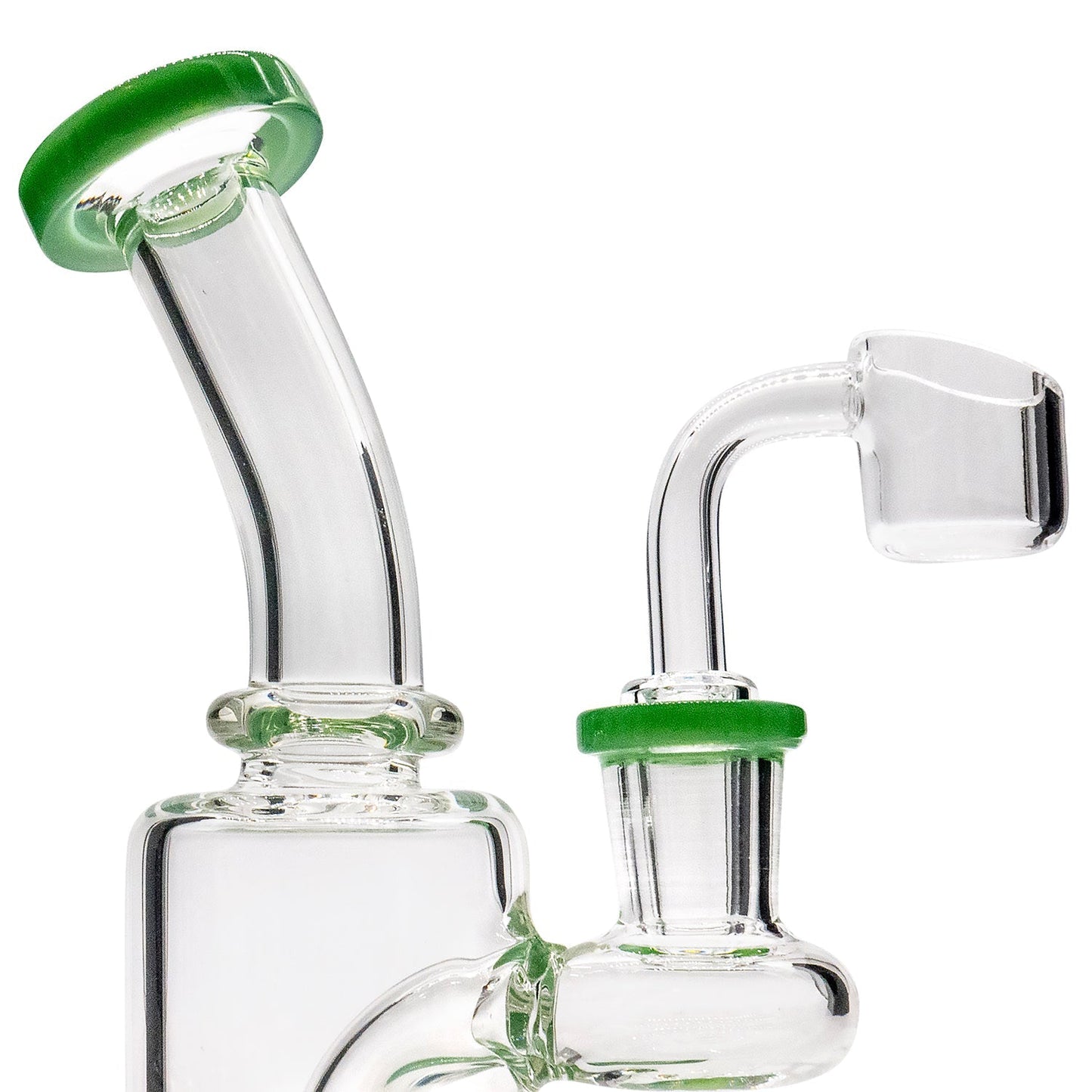 Mission Dispensary 6.5” Showerhead Perc Mini Rig by Mission Dispensary | Mission Dispensary