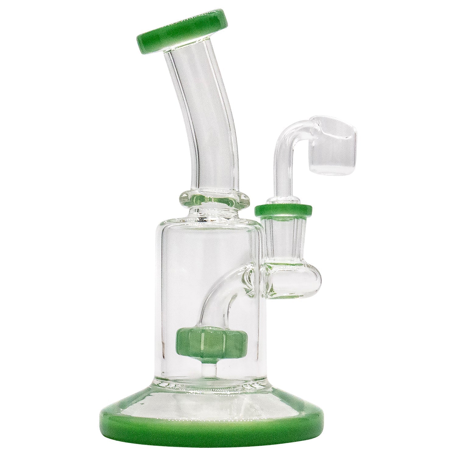 Mission Dispensary 6.5” Showerhead Perc Mini Rig by Mission Dispensary | Mission Dispensary