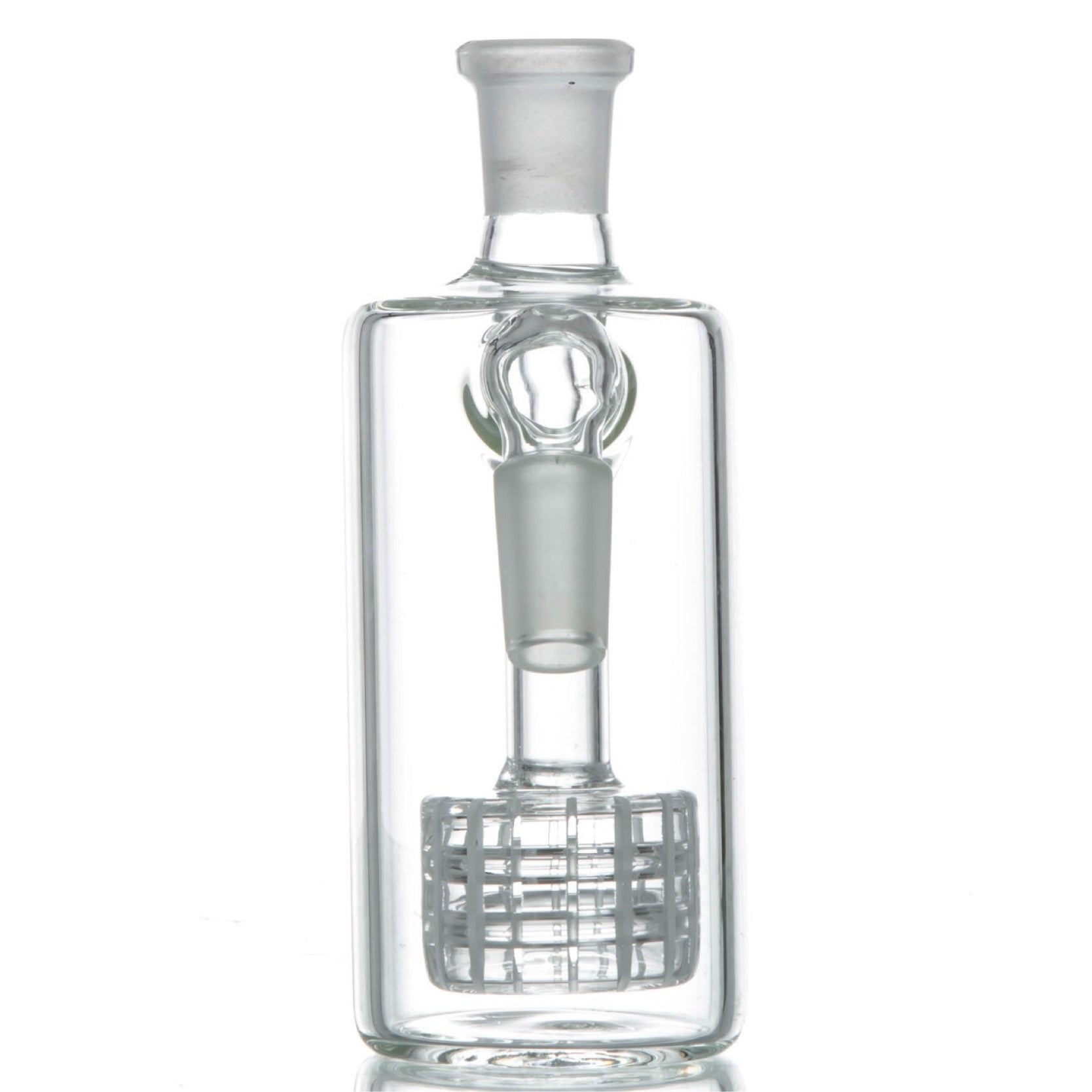 Mission Dispensary Clear Glass Matrix Perc Ashcatcher by Mission Dispensary | Mission Dispensary