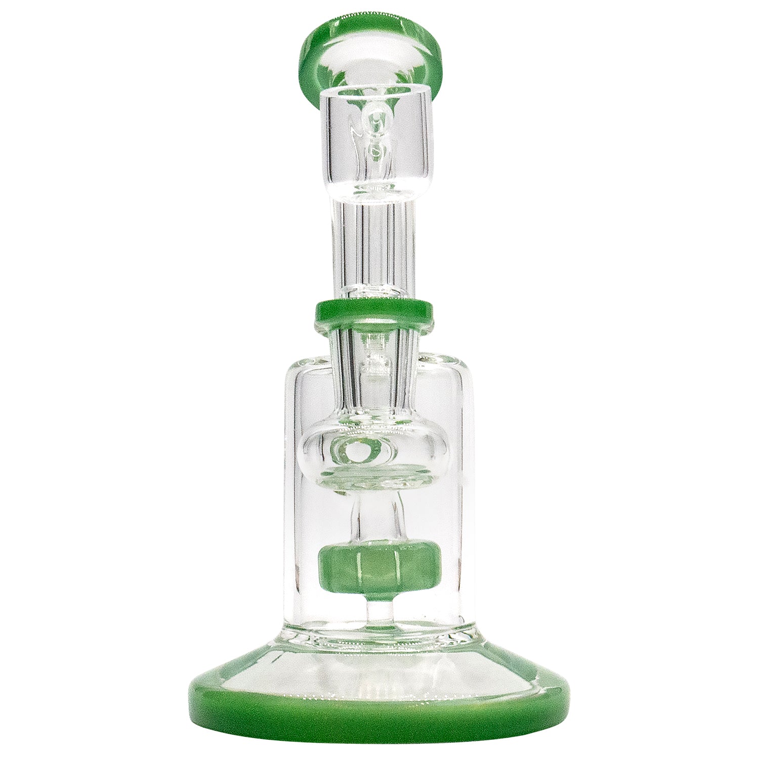 Mission Dispensary 6.5” Showerhead Perc Mini Rig by Mission Dispensary | Mission Dispensary