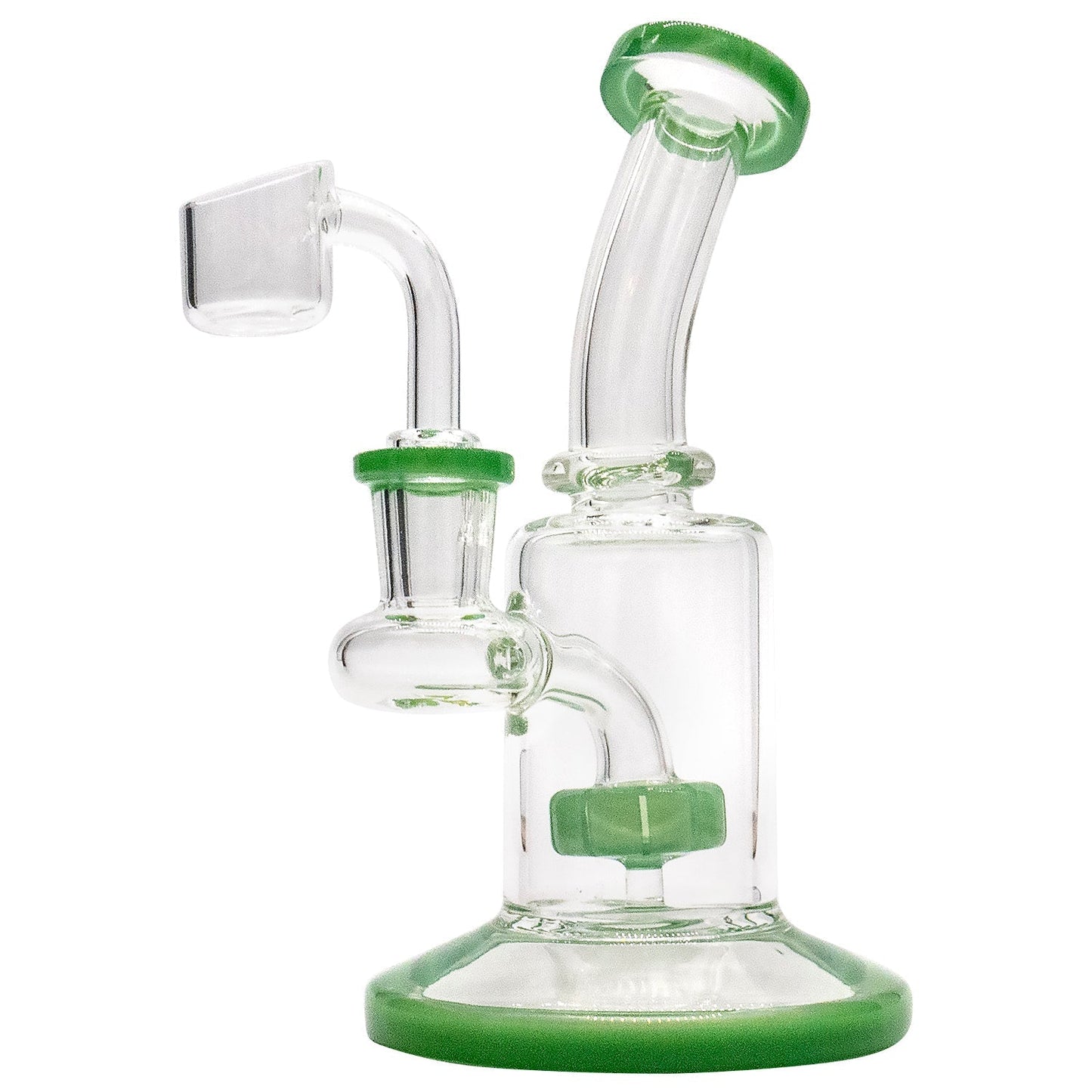 Mission Dispensary 6.5” Showerhead Perc Mini Rig by Mission Dispensary | Mission Dispensary