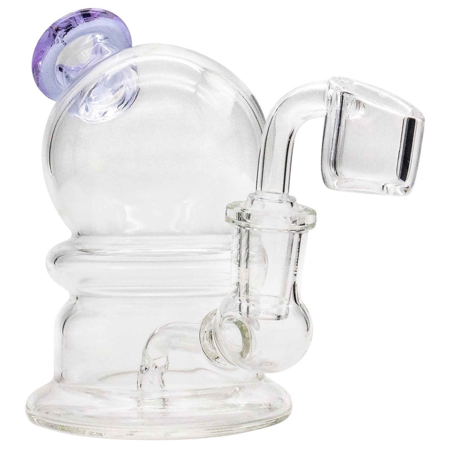 Mission Dispensary 4.5” Snow Globe Dab Rig by Mission Dispensary | Mission Dispensary