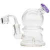 Mission Dispensary 4.5” Snow Globe Dab Rig by Mission Dispensary | Mission Dispensary