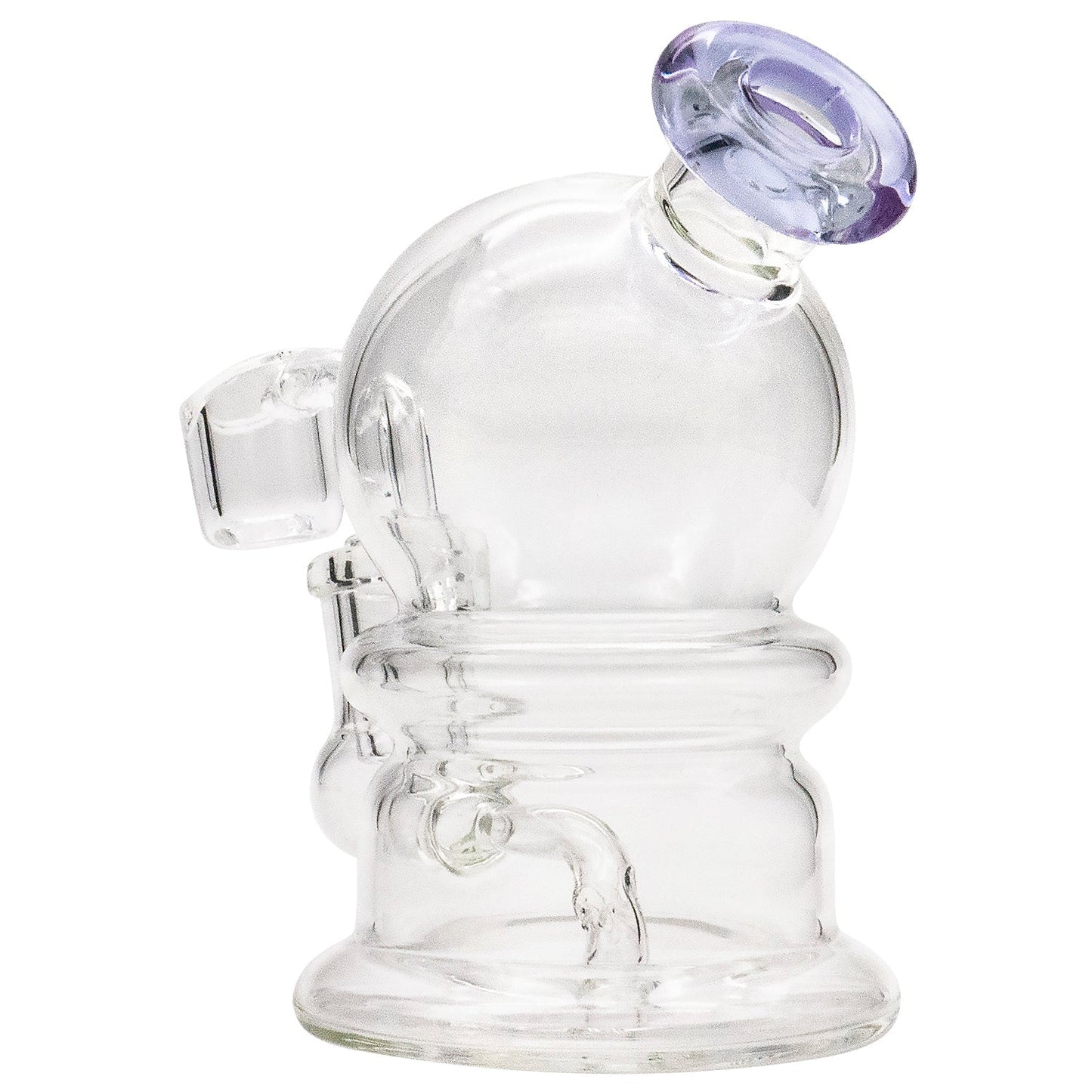 Mission Dispensary 4.5” Snow Globe Dab Rig by Mission Dispensary | Mission Dispensary