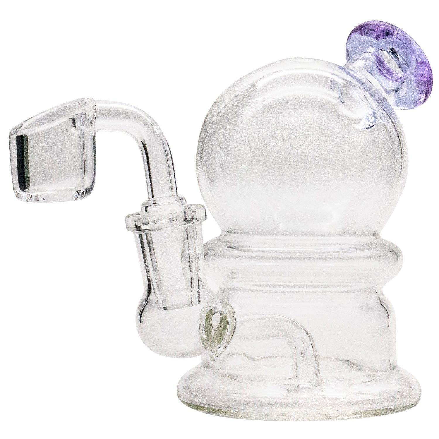 Mission Dispensary 4.5” Snow Globe Dab Rig by Mission Dispensary | Mission Dispensary