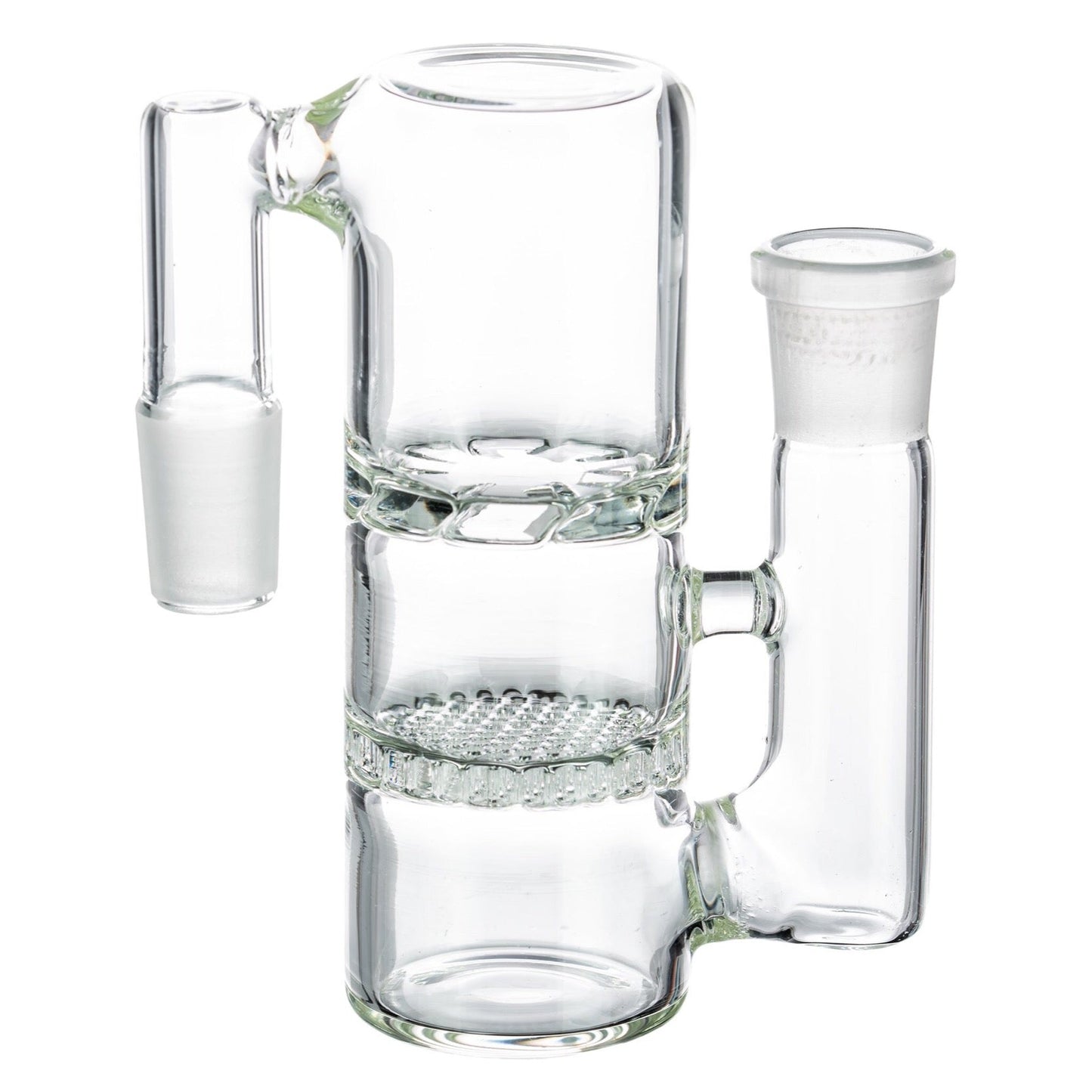 Honeycomb Perc to Turbine Perc Barrel Ashcatcher by Mission Dispensary | Mission Dispensary