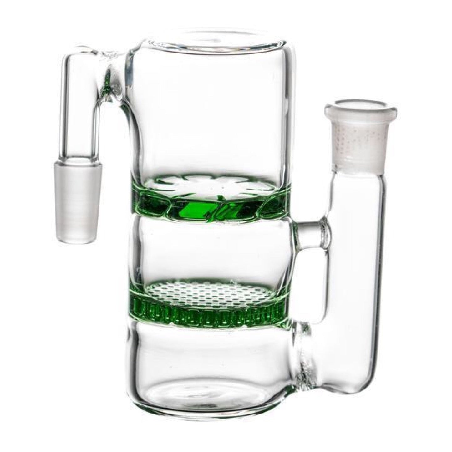 Honeycomb Perc to Turbine Perc Barrel Ashcatcher by Mission Dispensary | Mission Dispensary