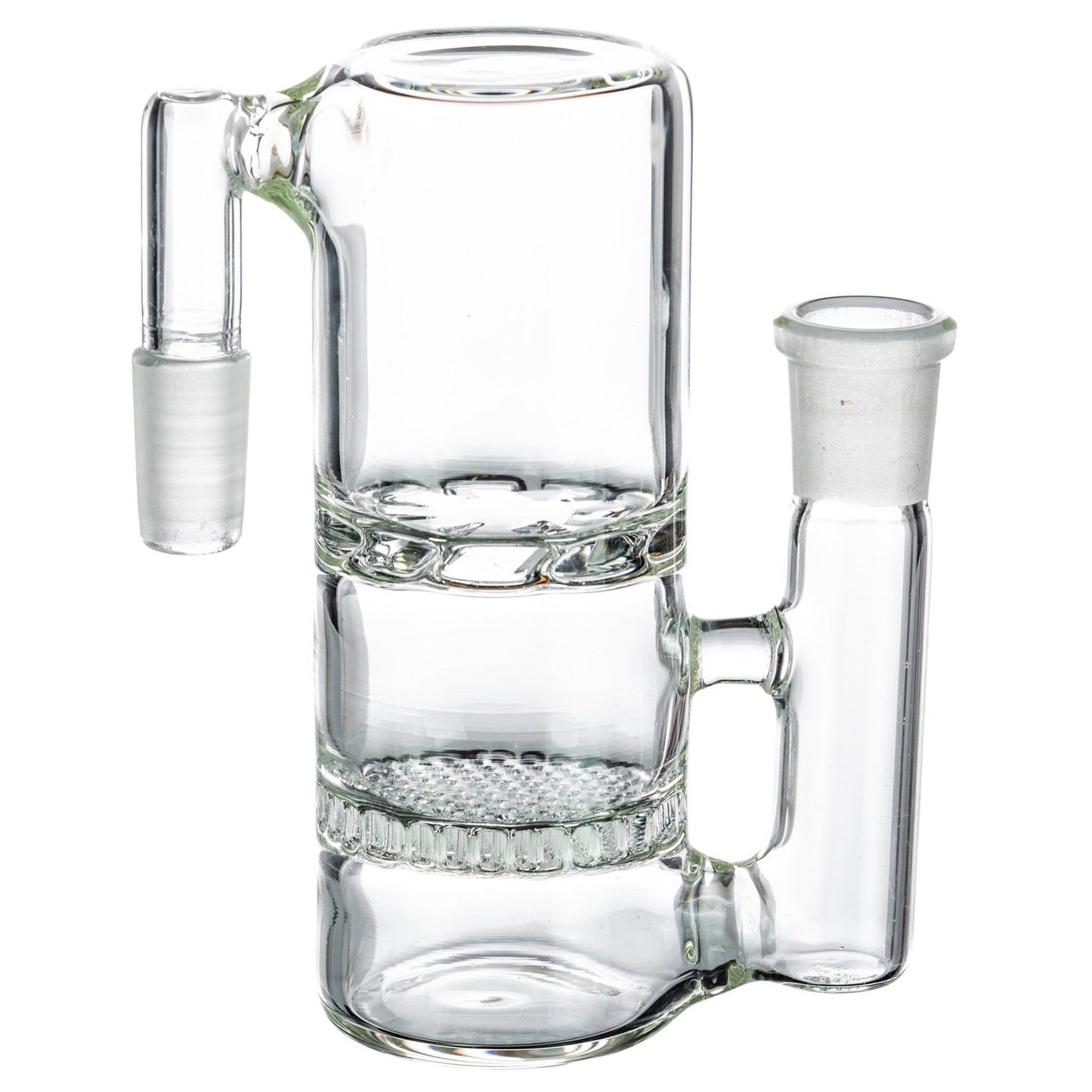 Honeycomb Perc to Turbine Perc Barrel Ashcatcher by Mission Dispensary | Mission Dispensary