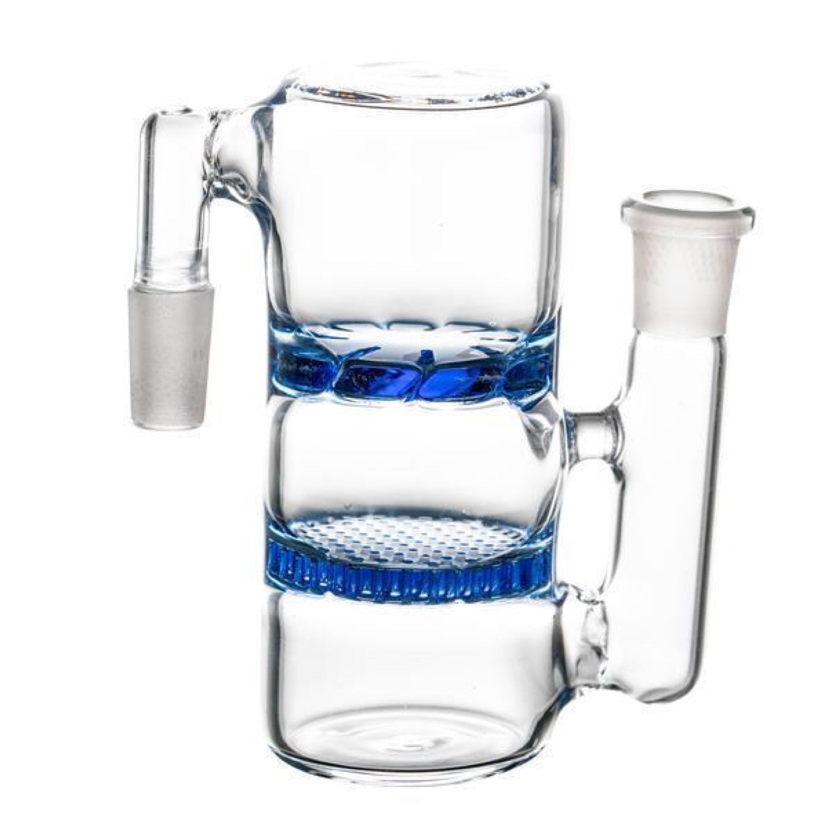 Honeycomb Perc to Turbine Perc Barrel Ashcatcher by Mission Dispensary | Mission Dispensary