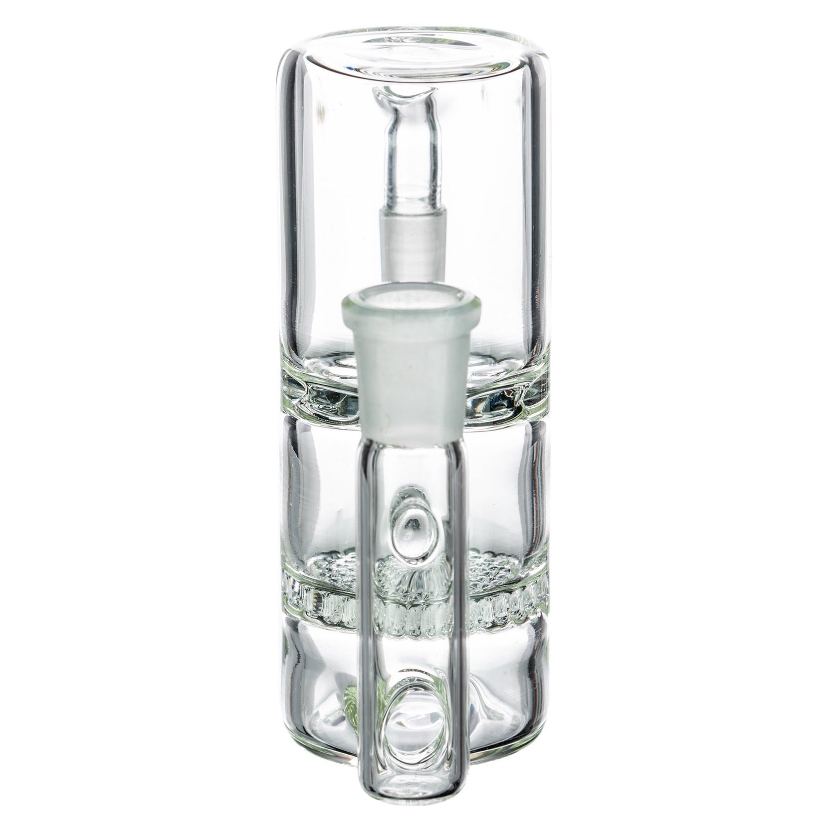 Honeycomb Perc to Turbine Perc Barrel Ashcatcher by Mission Dispensary | Mission Dispensary