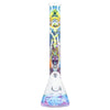 Cirrus Glass 13.5” Beaker Bong - Multiple Designs! by Cirrus Glass | Mission Dispensary