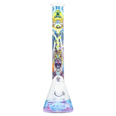 Cirrus Glass 13.5” Beaker Bong - Multiple Designs! by Cirrus Glass | Mission Dispensary