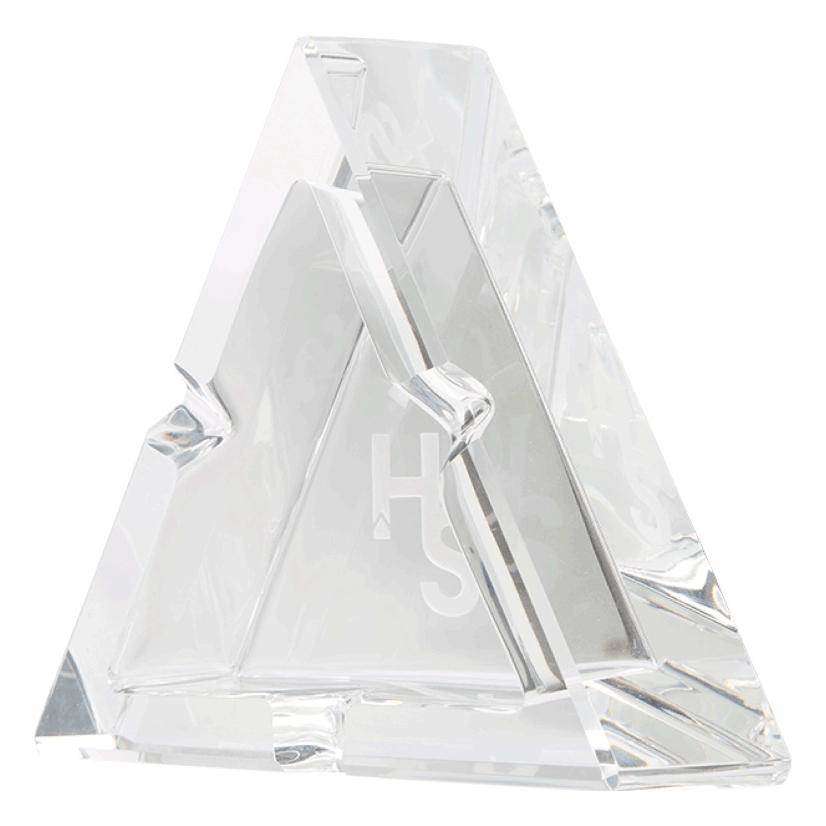Higher Standards Crystal Glass Ashtray by Higher Standards | Mission Dispensary