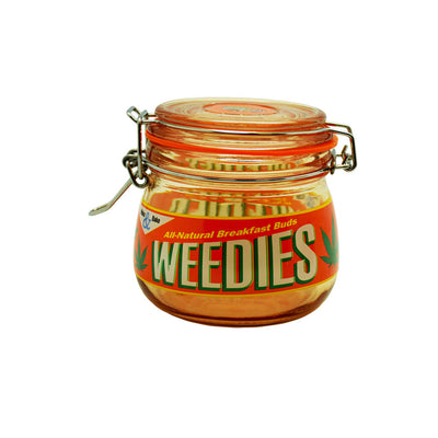 Dank Tank Airtight Glass Storage Jar - Weedies by Dank Tank | Mission Dispensary