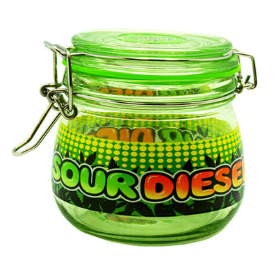 Dank Tank Airtight Glass Storage Jar - Sour Diesel by Dank Tank | Mission Dispensary