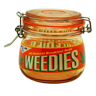 Dank Tank Airtight Glass Storage Jar - Weedies by Dank Tank | Mission Dispensary