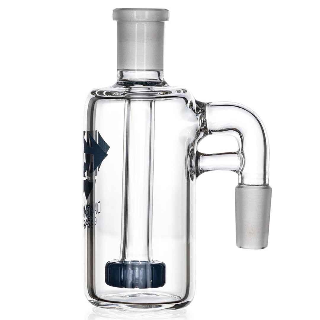 Diamond Jewel Ash Catcher (14mm, 90° Angle) by Diamond Glass | Mission Dispensary