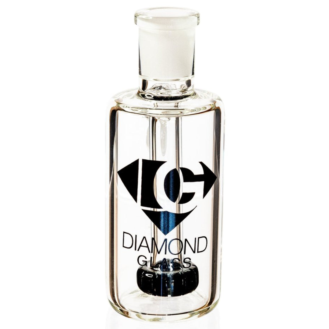 Diamond Jewel Ash Catcher (14mm, 45° Angle) by Diamond Glass | Mission Dispensary