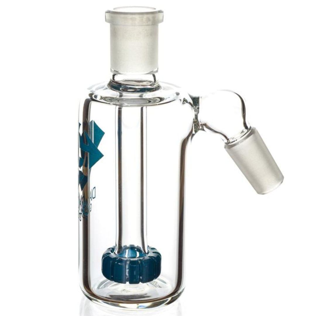 Diamond Jewel Ash Catcher (14mm, 45° Angle) by Diamond Glass | Mission Dispensary