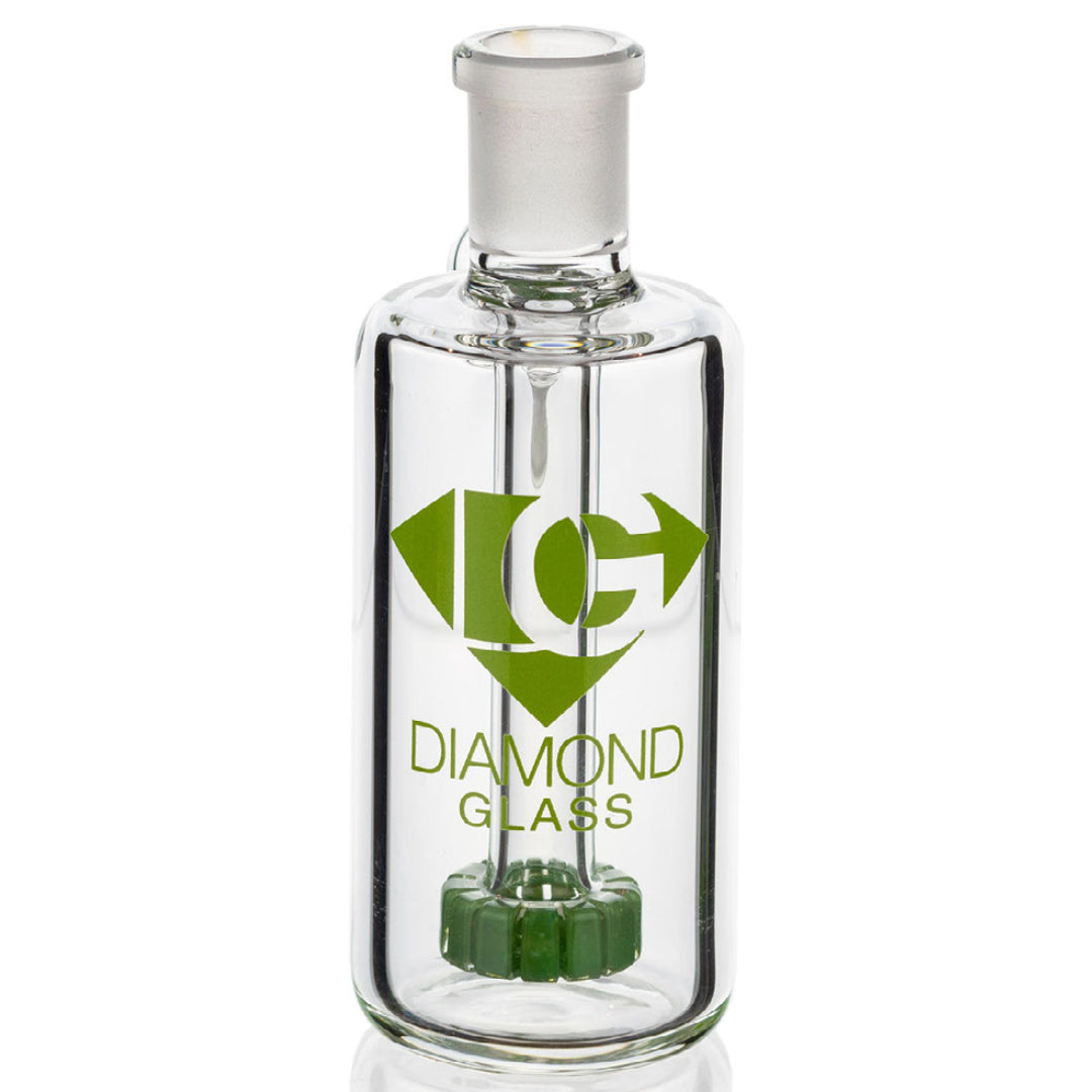 Diamond Jewel Ash Catcher (14mm, 45° Angle) by Diamond Glass | Mission Dispensary