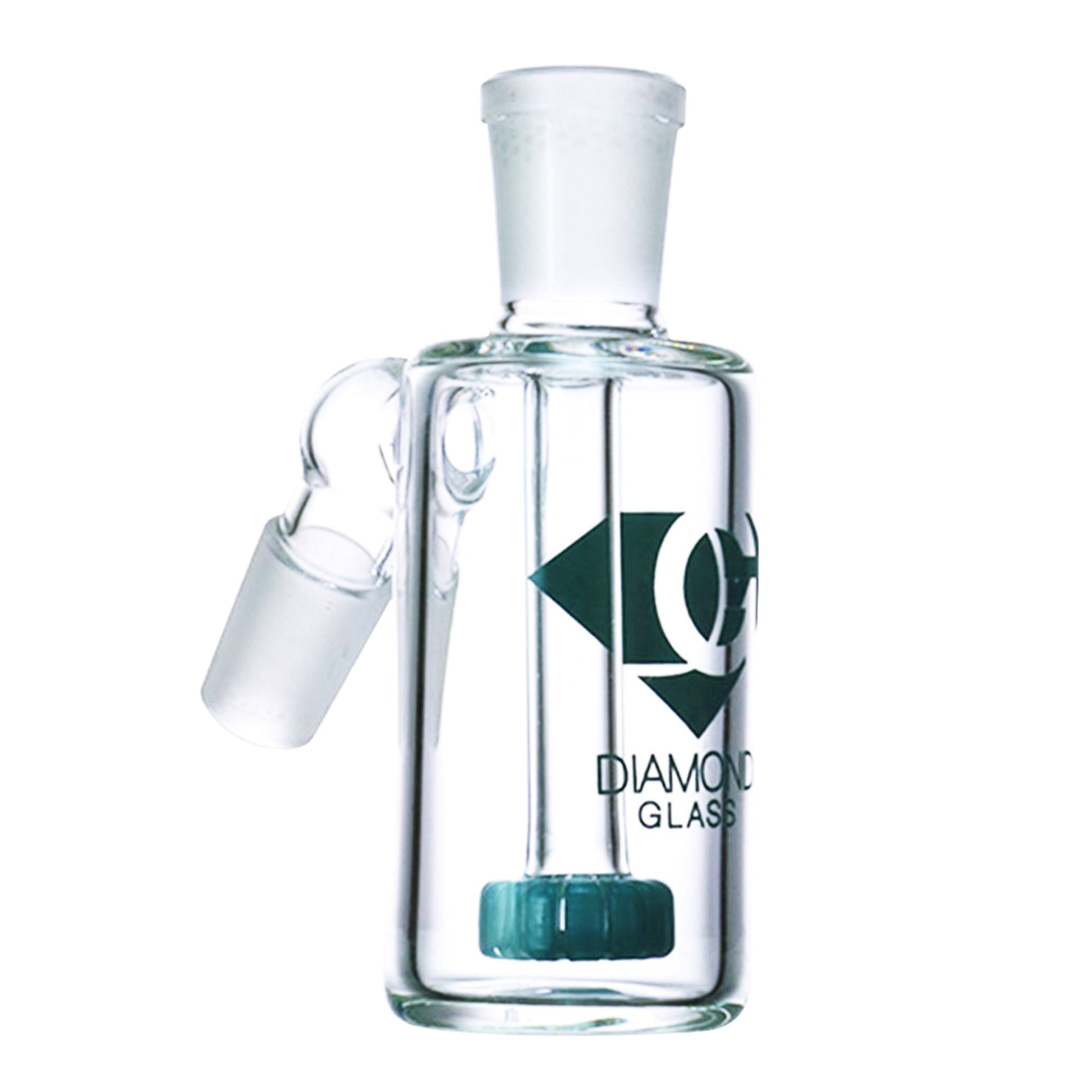 Diamond Jewel Ash Catcher (14mm, 45° Angle) by Diamond Glass | Mission Dispensary