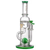 Diamond Glass 12” Ball Perc Incycler Bong 🌿🍯 
