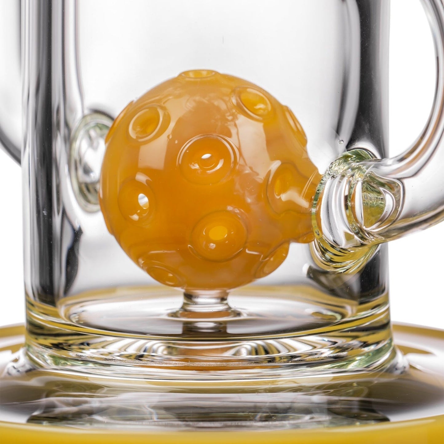Diamond Glass 12” Ball Perc Incycler Bong 🌿🍯 