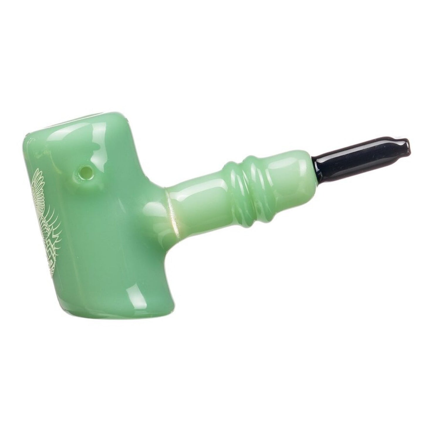 Diamond Glass Classic Sherlock Hand Pipe by Diamond Glass | Mission Dispensary
