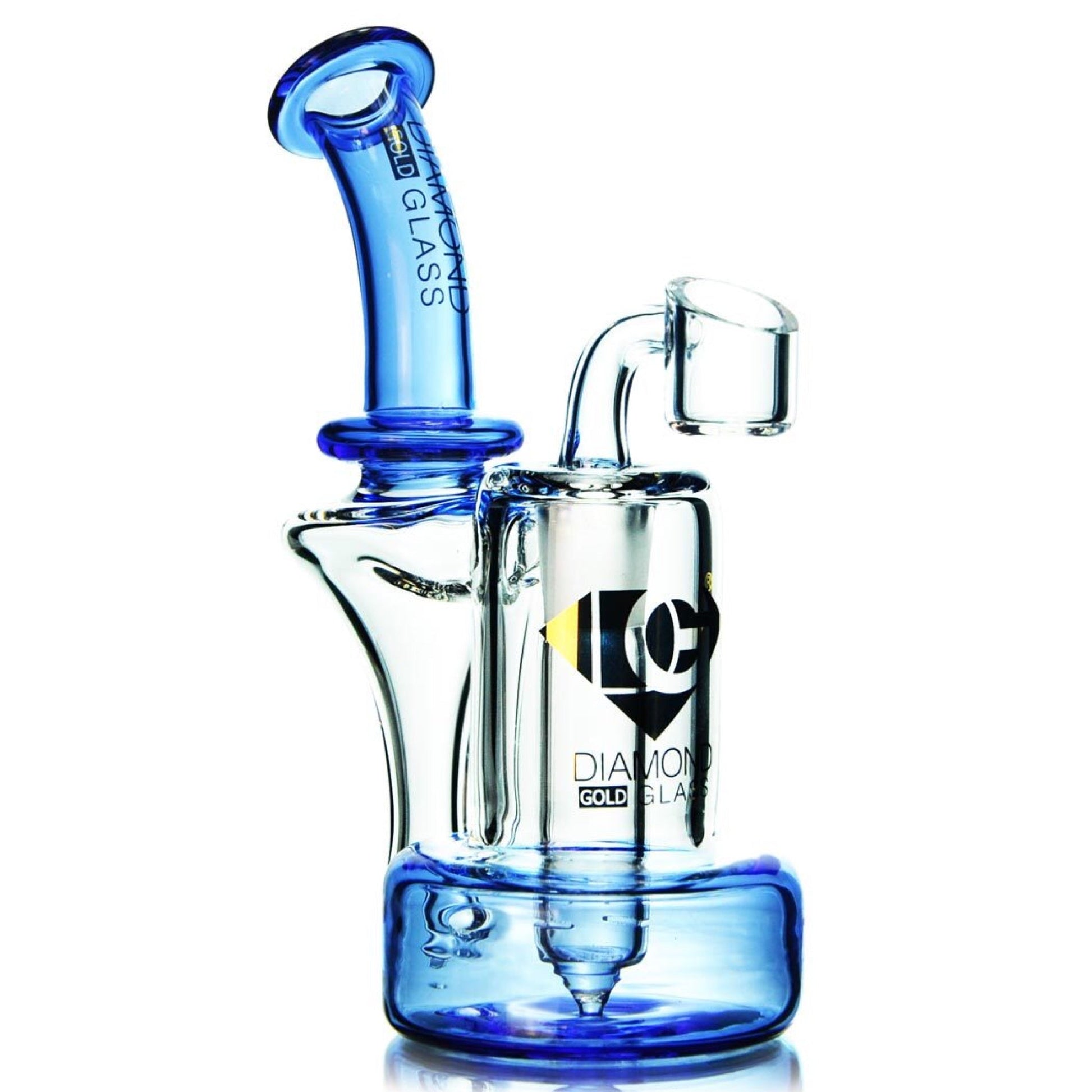 Diamond Glass Hovership Dab Rig by Diamond Glass | Mission Dispensary