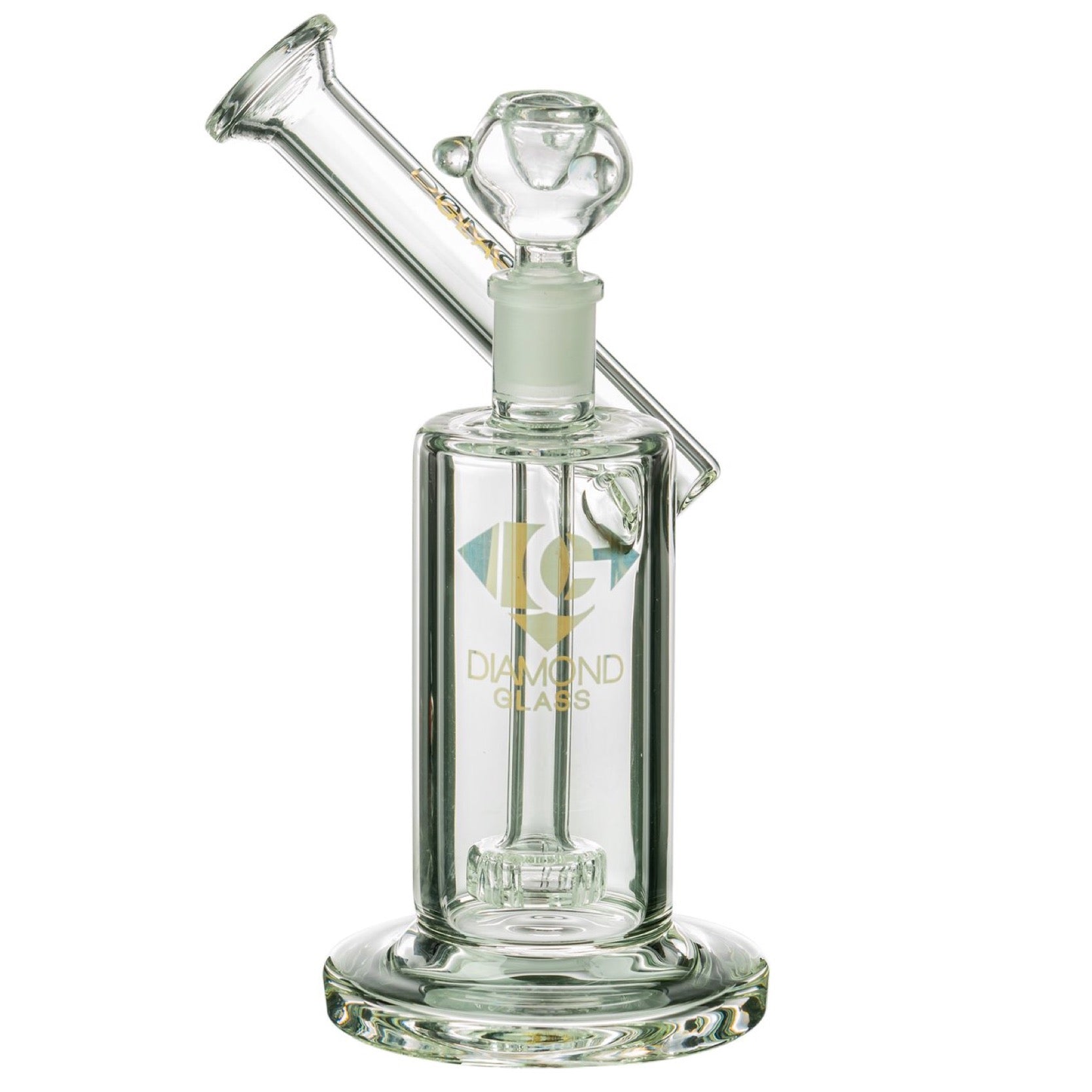 Diamond Glass Showerhead Perc Sidecar Bubbler 