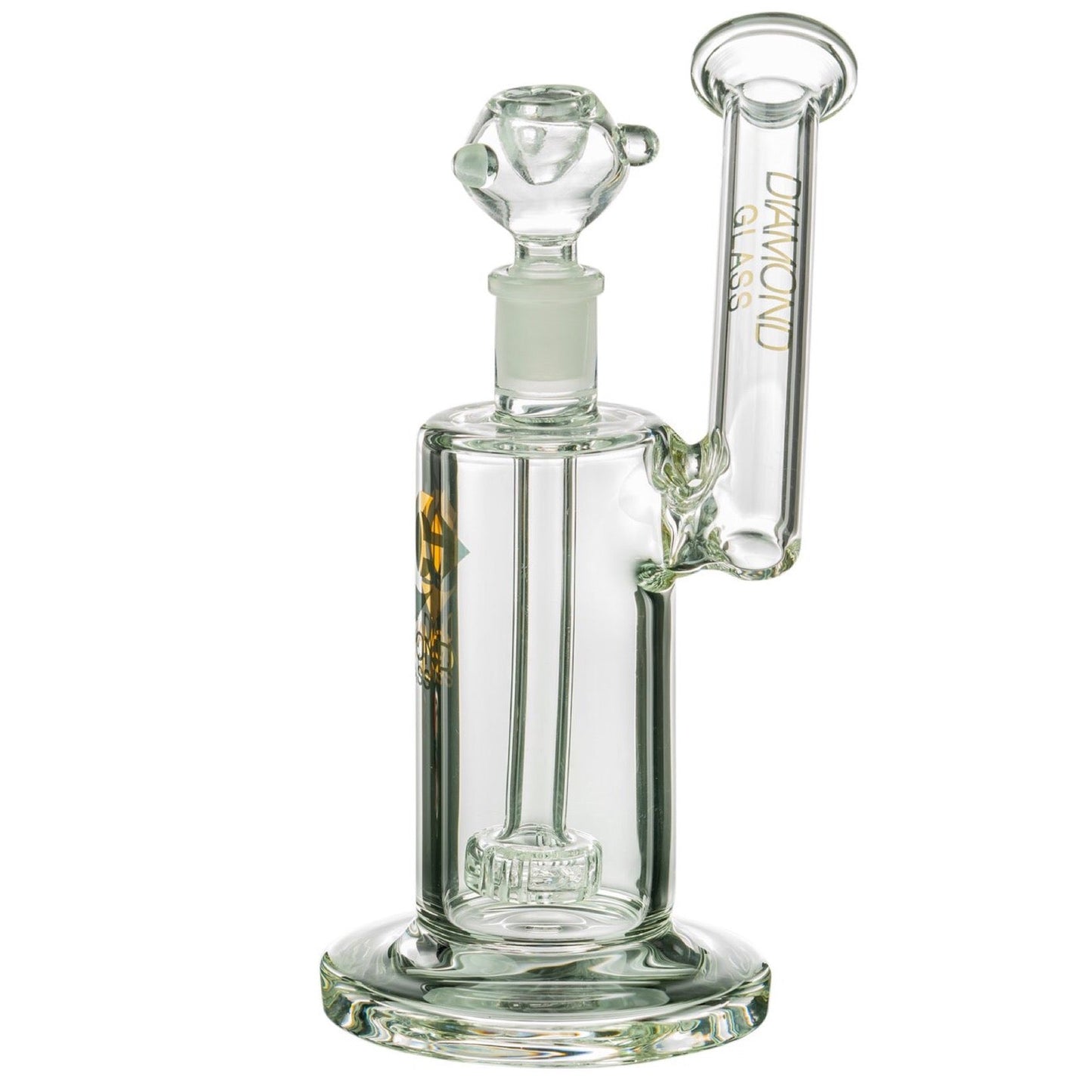 Diamond Glass Showerhead Perc Sidecar Bubbler 