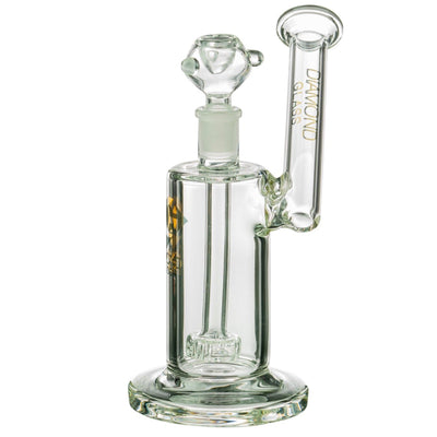 Diamond Glass Showerhead Perc Sidecar Bubbler 