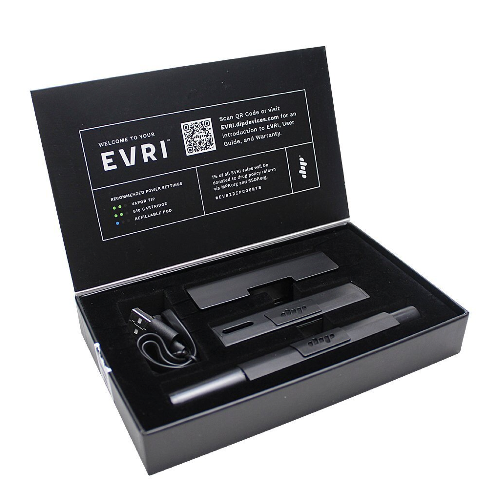 Dip Devices EVRI 3-in-1 Vaporizer - Starter Pack 💧🔋 by Dip Devices | Mission Dispensary