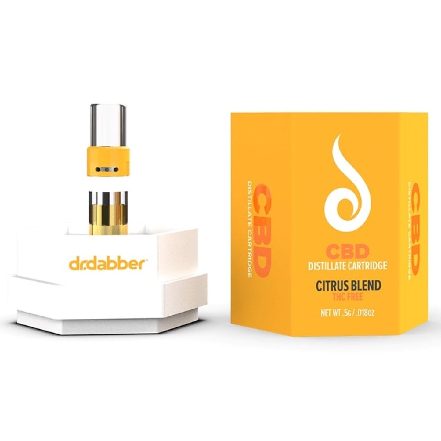 Dr. Dabber Citrus Blend CBD Cartridge (1ml, 250mg CBD) 💨