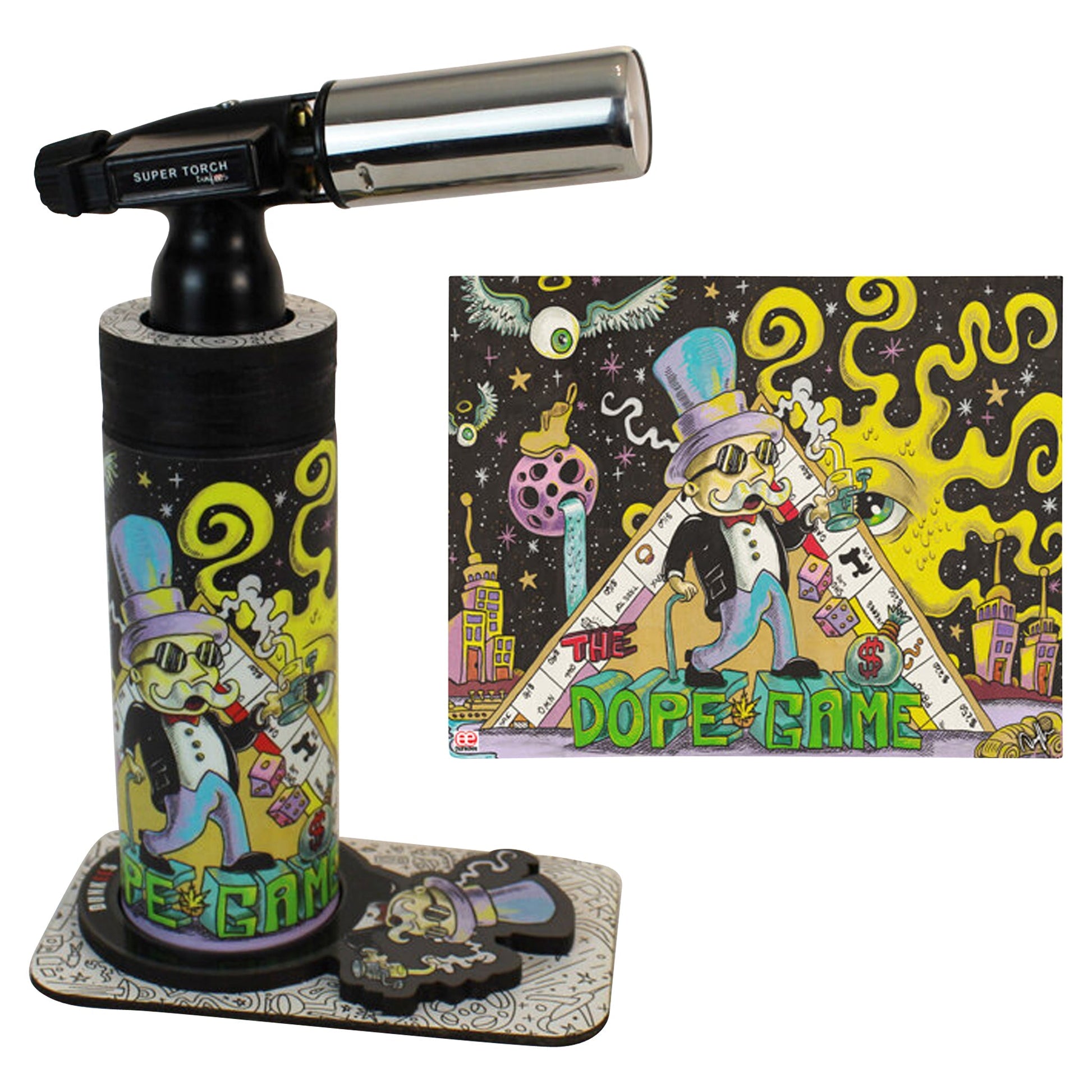 Dunkees “Dope Game” Butane Dab Torch 🔥 by Dunkees | Mission Dispensary