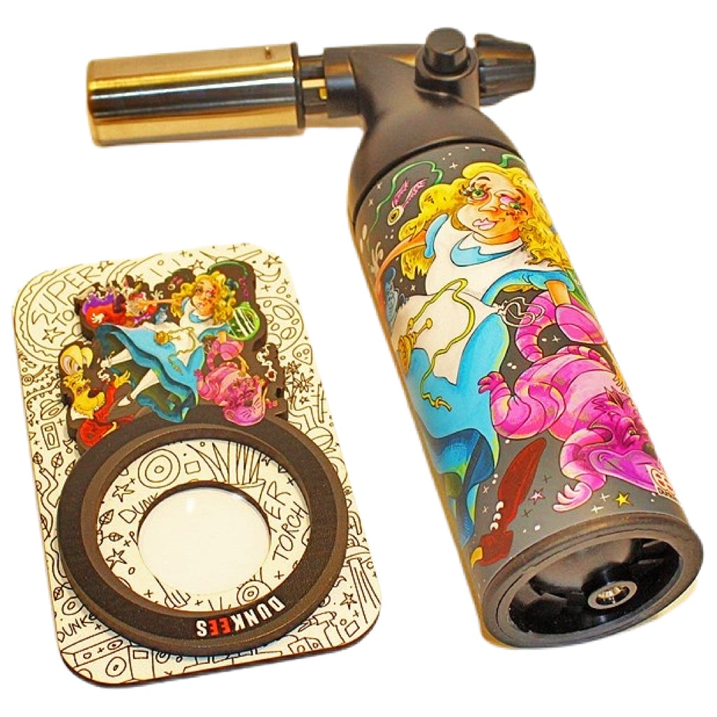 Dunkees “Down the Hole” Butane Dab Torch 🔥 by Dunkees | Mission Dispensary