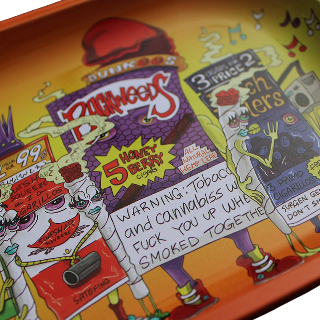 Dunkees Small Rolling Trays (5” x 7”) - Multiple Designs! by Dunkees | Mission Dispensary