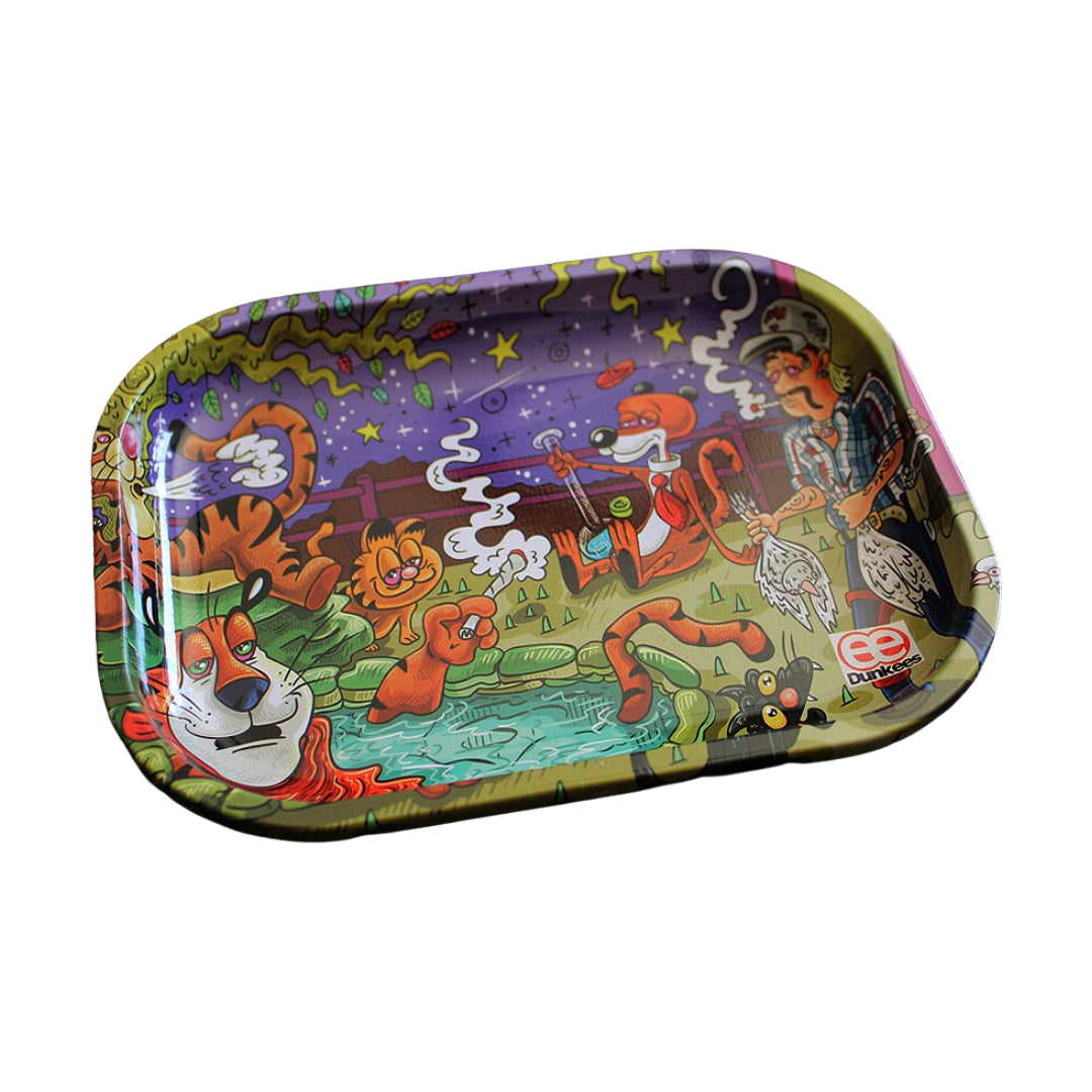 Dunkees Small Rolling Trays (5” x 7”) - Multiple Designs! by Dunkees | Mission Dispensary
