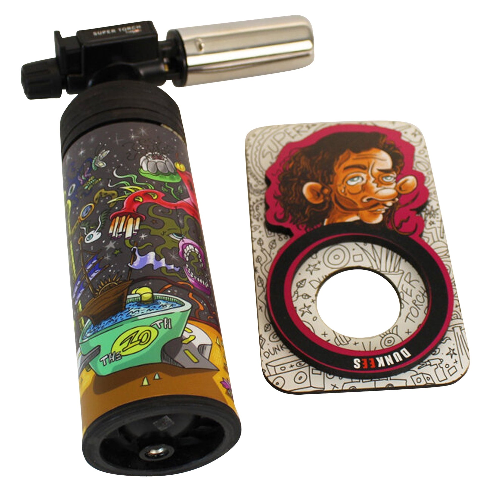 Dunkees “Dali Dreaming” Butane Dab Torch 🔥 by Dunkees | Mission Dispensary