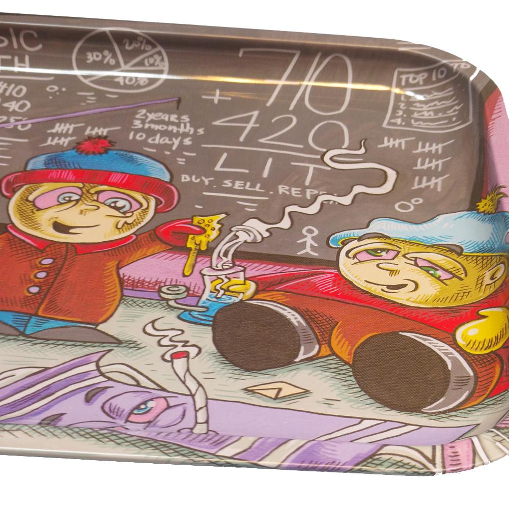 Dunkees Large Rolling Trays (13” x 9”) - Multiple Designs! by Dunkees | Mission Dispensary