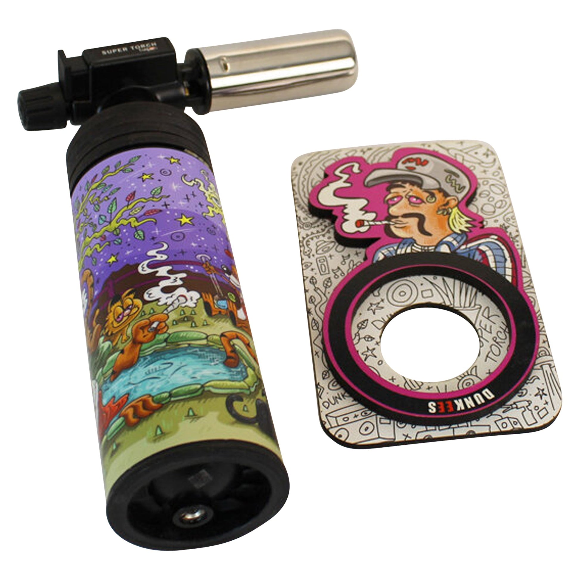 Dunkees “King of Tigers” Butane Dab Torch 🔥 by Dunkees | Mission Dispensary
