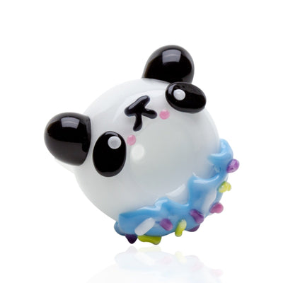 Empire Glassworks “Panda Donut” Bowl Piece 🐼 