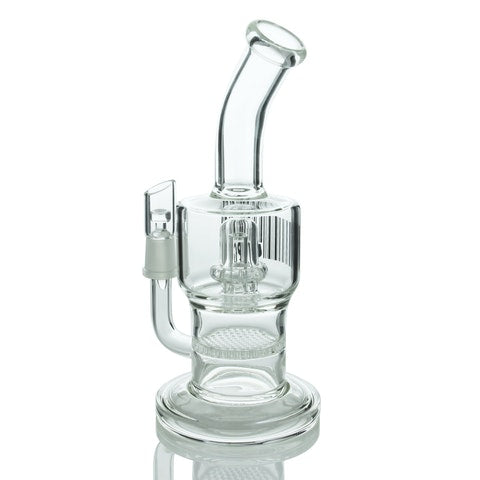 "The Equalizer” Dab Rig by UPC - 8” Dual Honeycomb to Showerhead Perc 