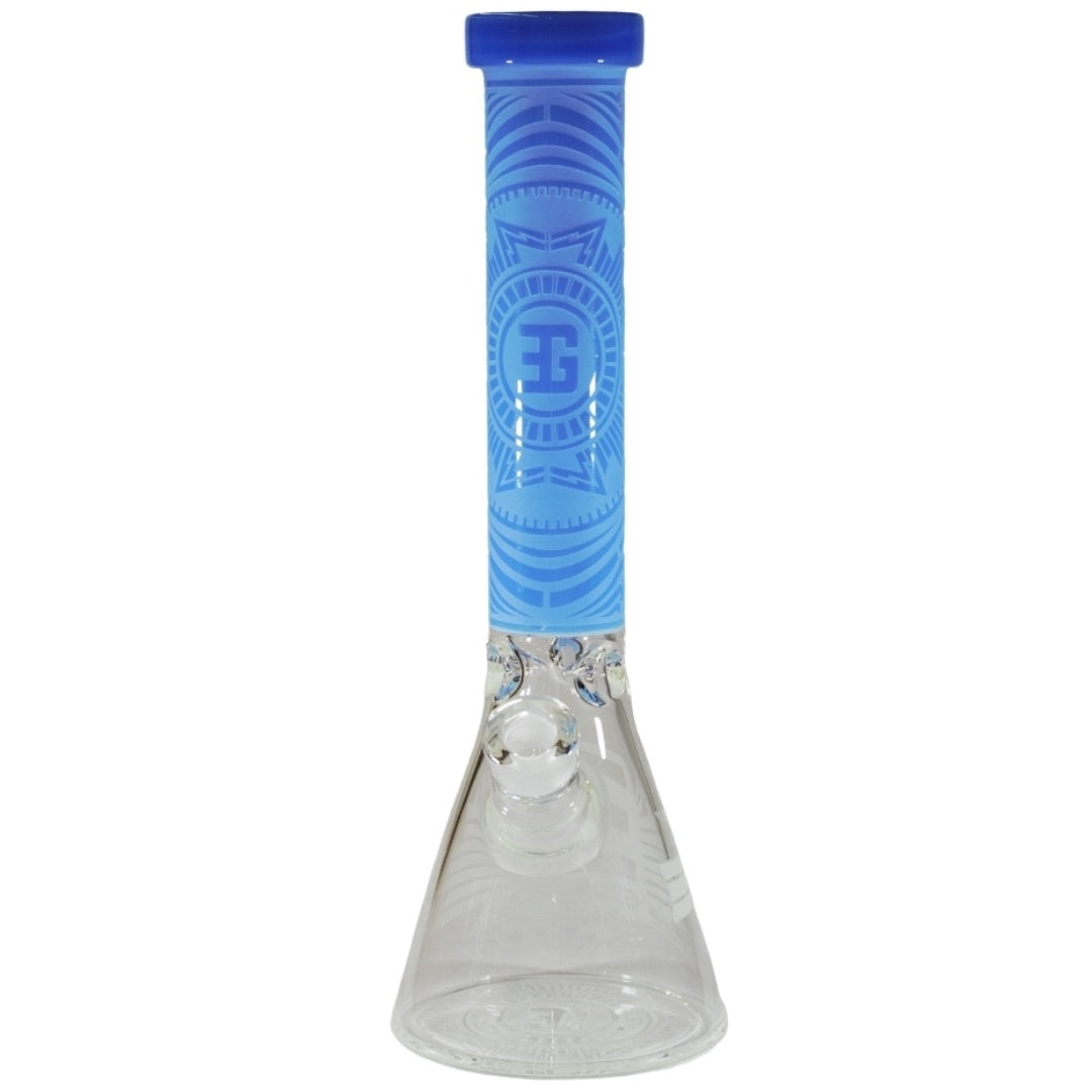 EG Glass 15” Beaker Bong by Stache Products | Mission Dispensary